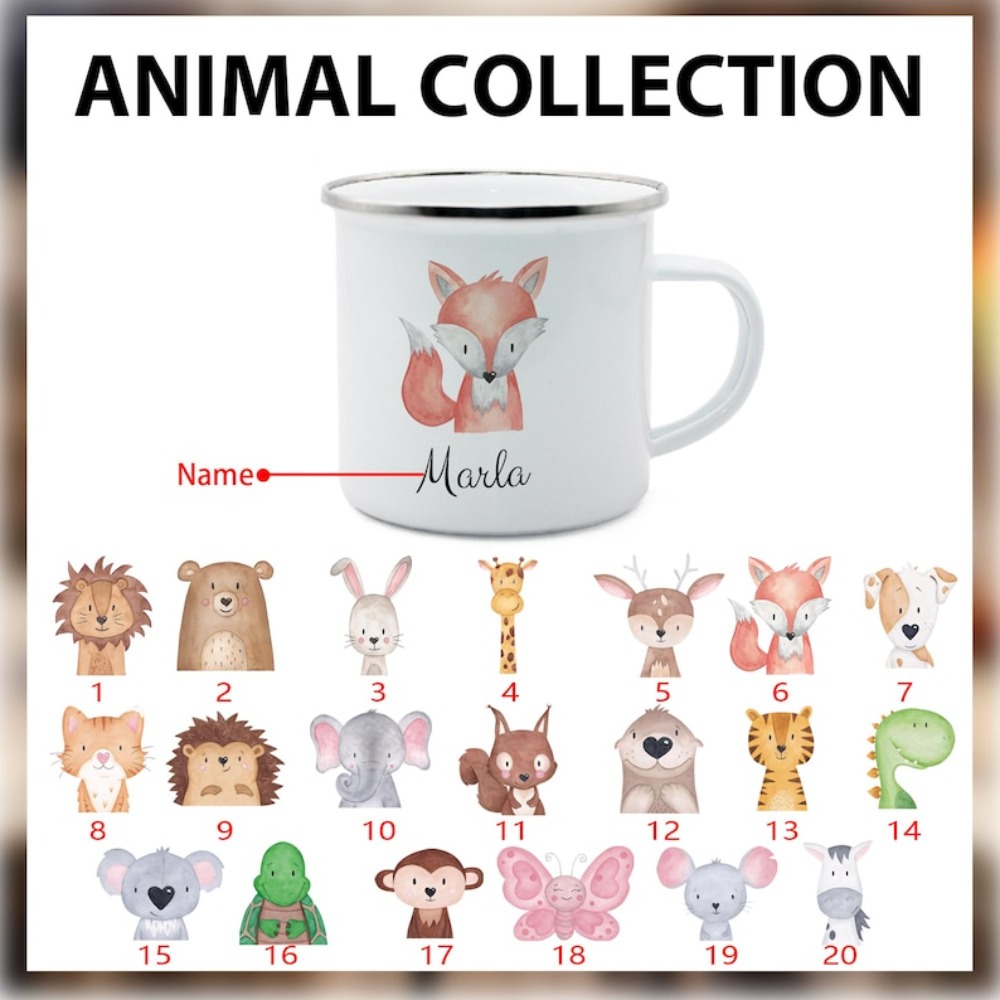 Coffee Equipment Names - Taza de Café Personalizada con Nombre