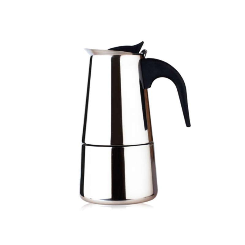 Quality Coffee Equipment - Cafetera Espresso portátil de acero inoxidable