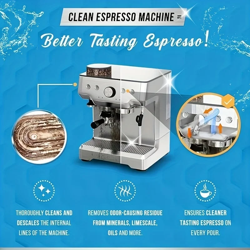 Backflush Tablet Cleaner - Tabletas de Limpieza para Máquinas de