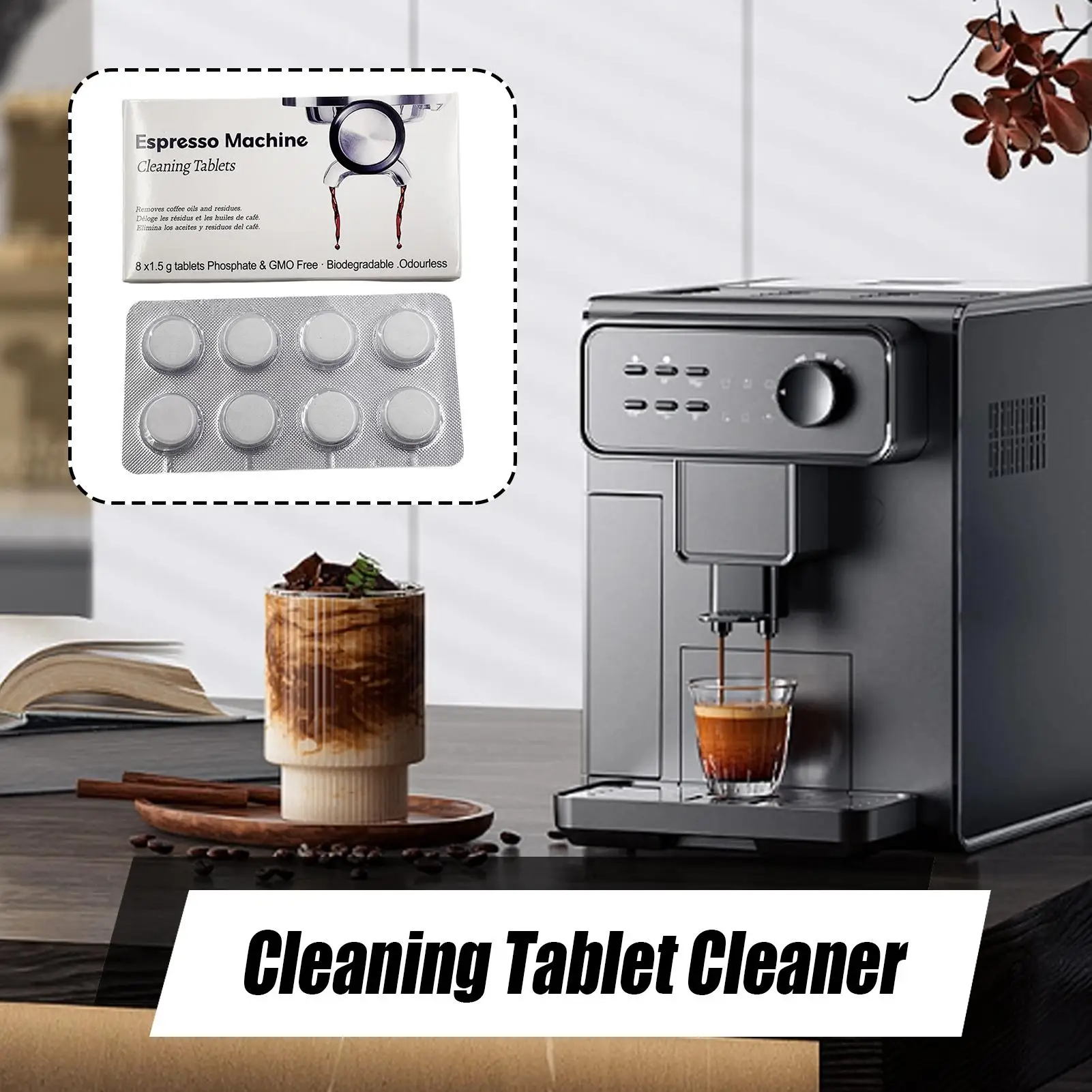 Tabletas de limpieza para máqu - Backflush Tablet Cleaner reseña y precio