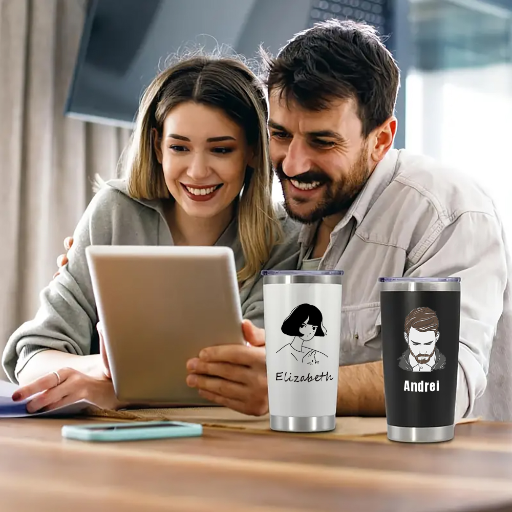 Elegantes tazas de acero inoxi - Coffee Equipment Names reseña y precio