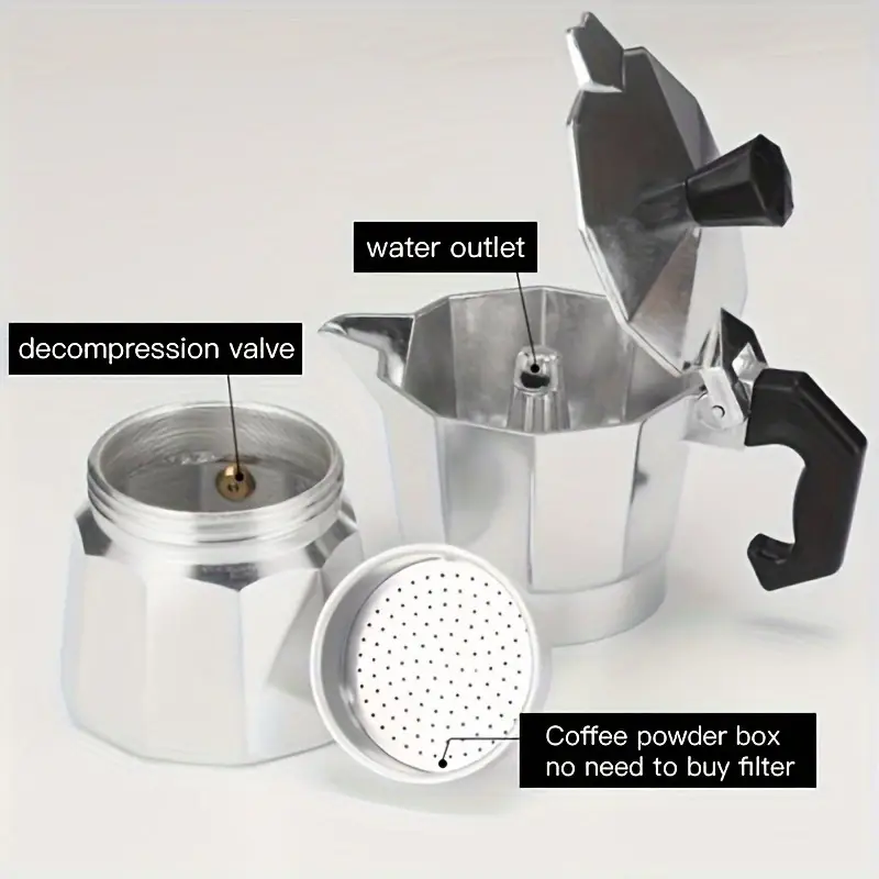 Cafetera Moka Clásica de Alumi - Quality Coffee Equipment reseña y precio