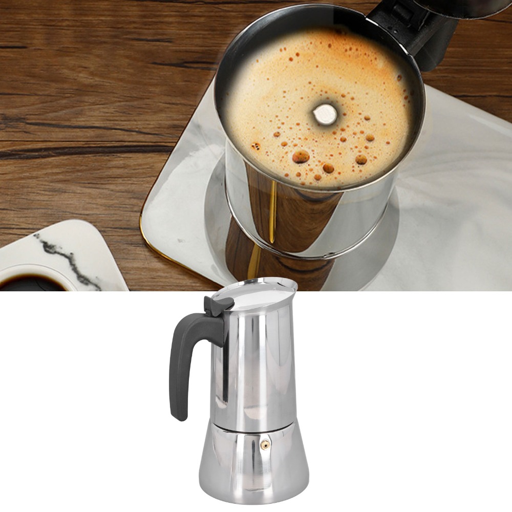 Cafetera Moka de Acero Inoxida - Quality Coffee Equipment reseña y precio