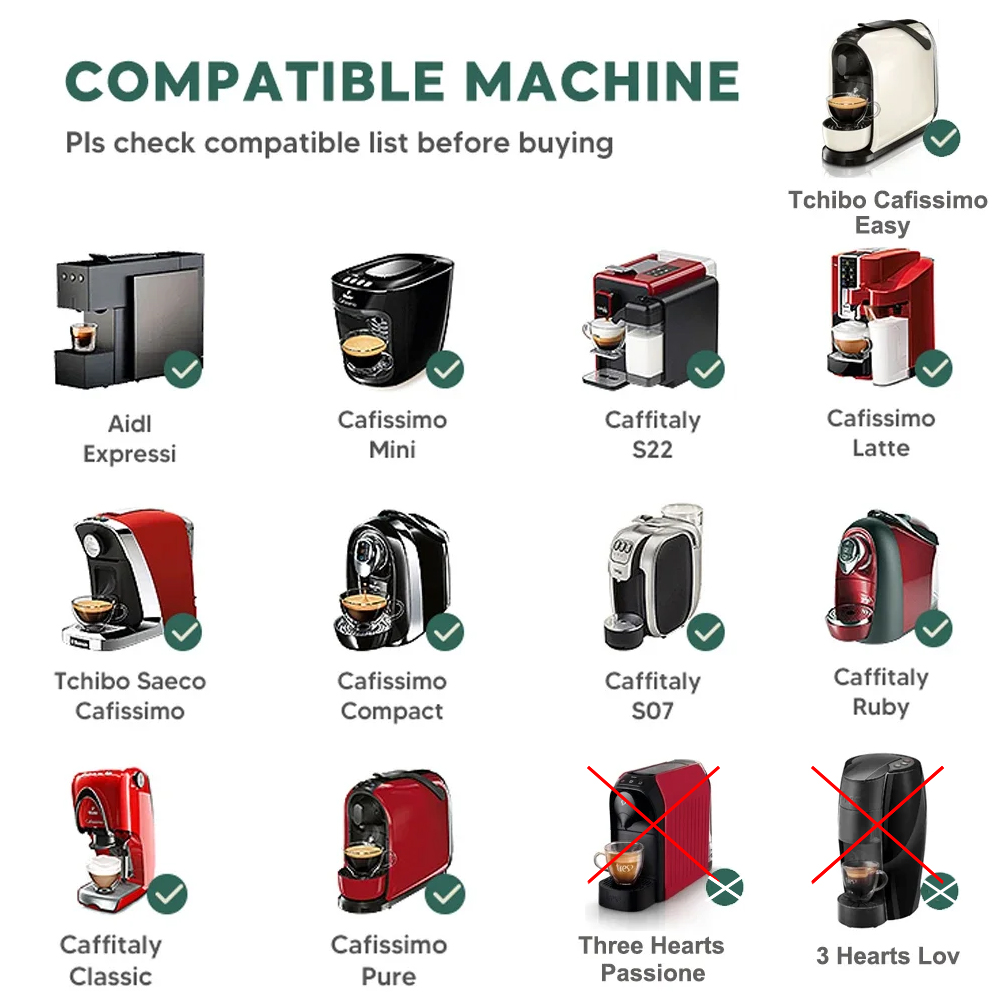 Para 3 corazones Tchibo Cafiss - Quality Coffee Equipment reseña y precio